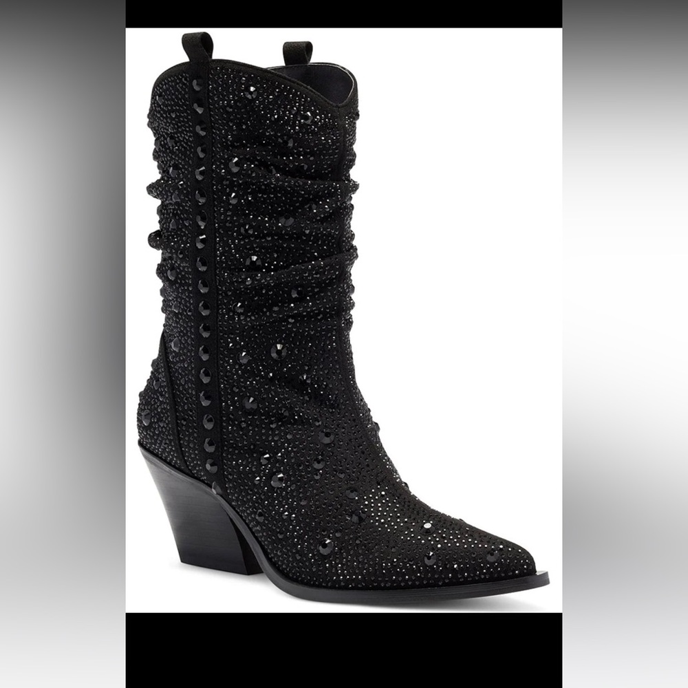 🖤Jessica Simpson Zellya Rhinestone Boots🖤